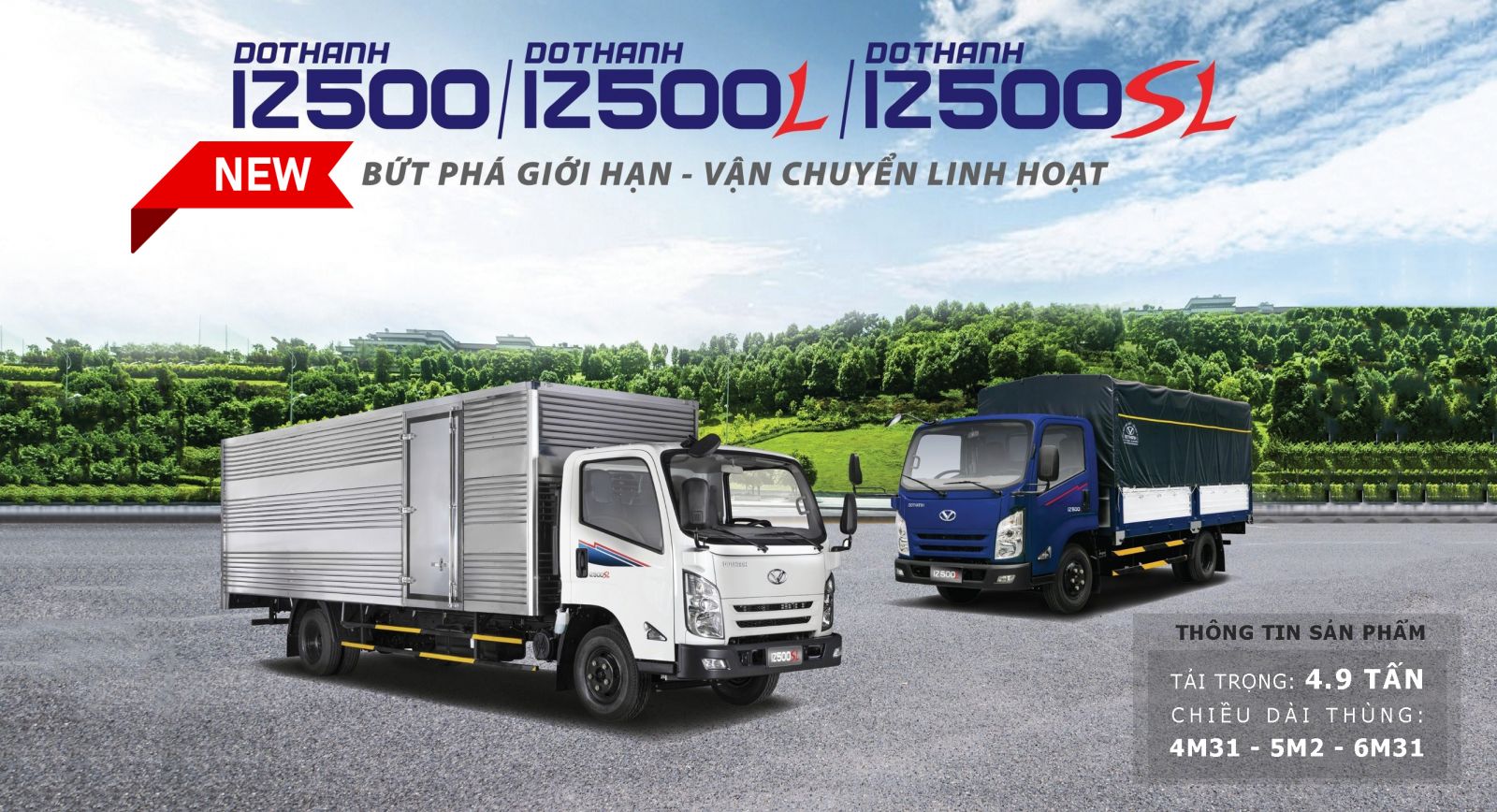 Ra mắt IZ500L/IZ500SL tải 5 tấn với thùng dài lên tới 6.3m Ra mắt IZ500L/IZ500SL tải 5 tấn với thùng dài lên tới 6.3m